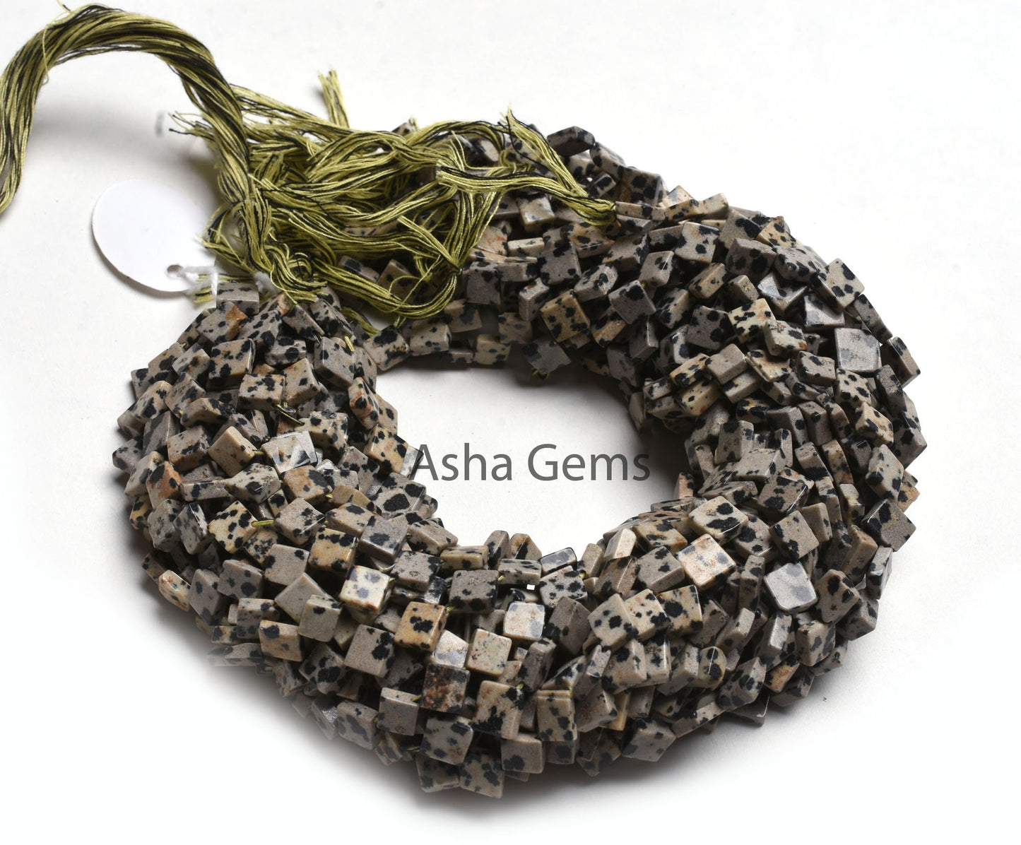 Beautiful Dalmatian Jasper Fancy Kite Shape Beads,6.5-7 mm Natural Dalmatian Stone Smooth Square Gemstone Bead, Dalmatian Bead Jewelry SALE