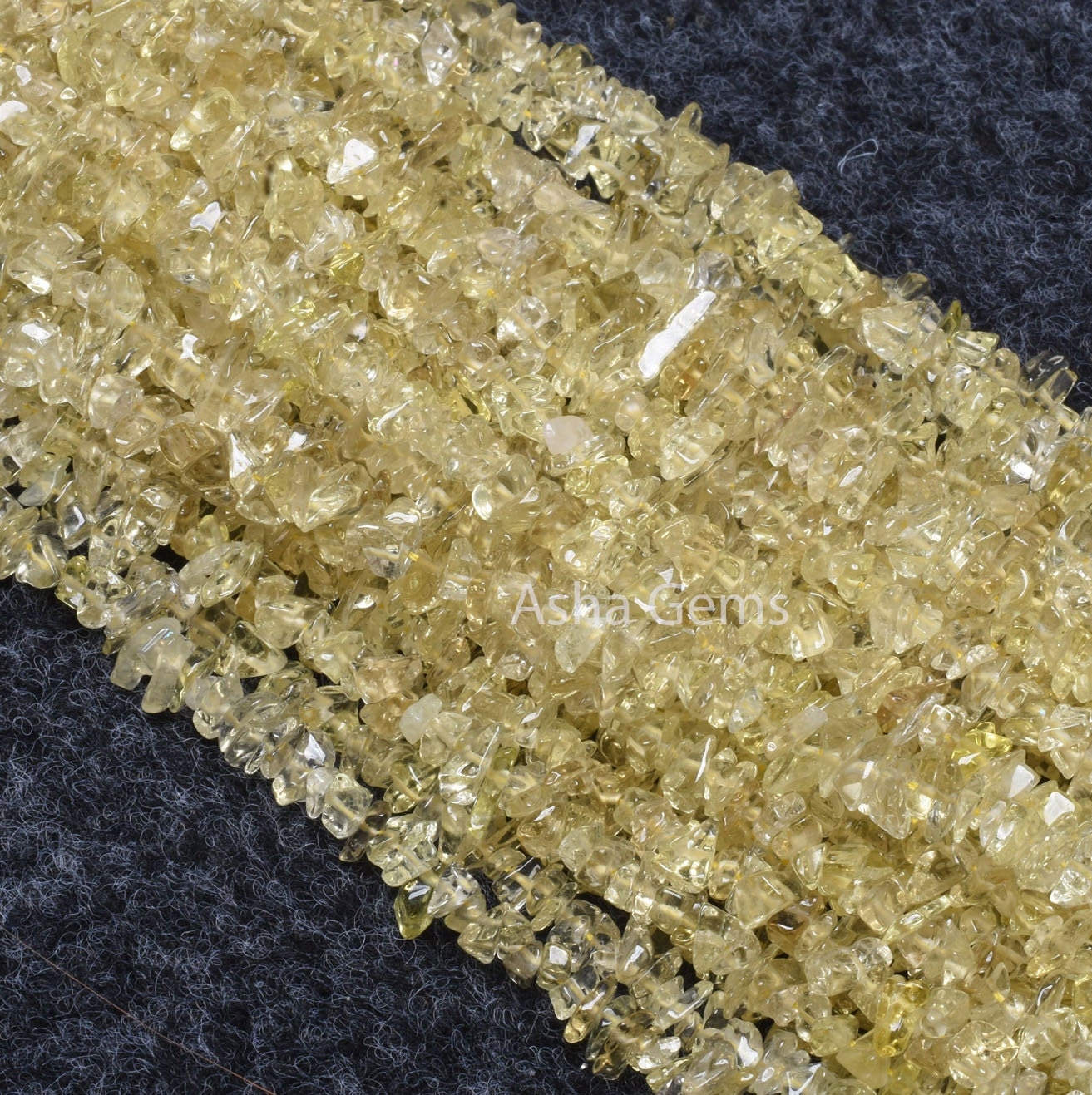 Natural Lemon Quartz Uncut Chip Beads,34" Strand Lemon Raw Rough Polish Tiny Uneven Beads Chip, Lemon Quartz Beads Jewelry Making Craft sale
