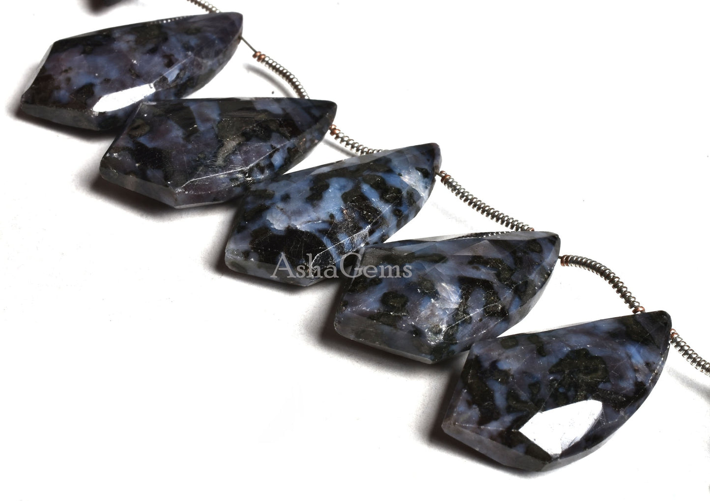 Natural Black Obsidian Fancy Shape Gemstone Beads,8" Strand Fine Black Obsidian Faceted Side Drill Briolette Beads Jewelry Making Craft SALE