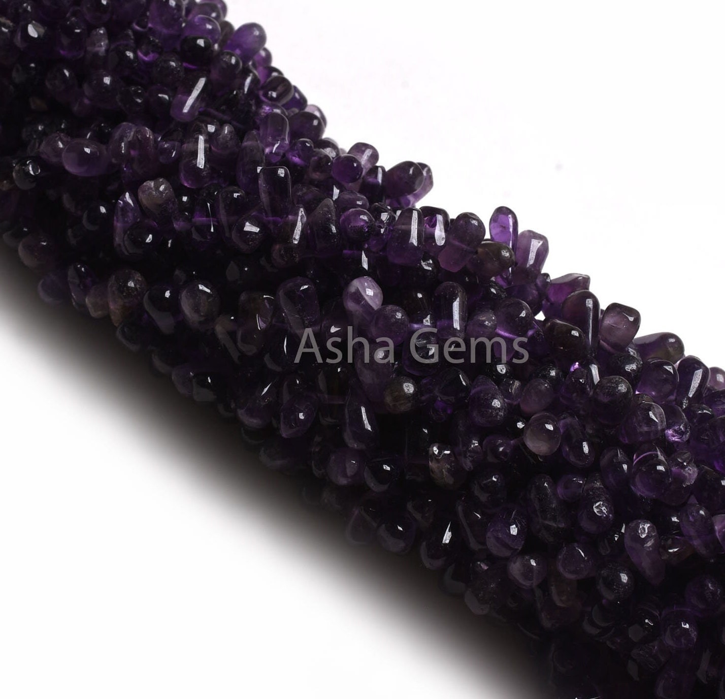 Purple Amethyst Smooth Uneven Drop Shape Beads,13"Strand Natural Amethyst Beads,3.5-7.5mm African Amethyst Plain Handmade Teardrop Bead SALE
