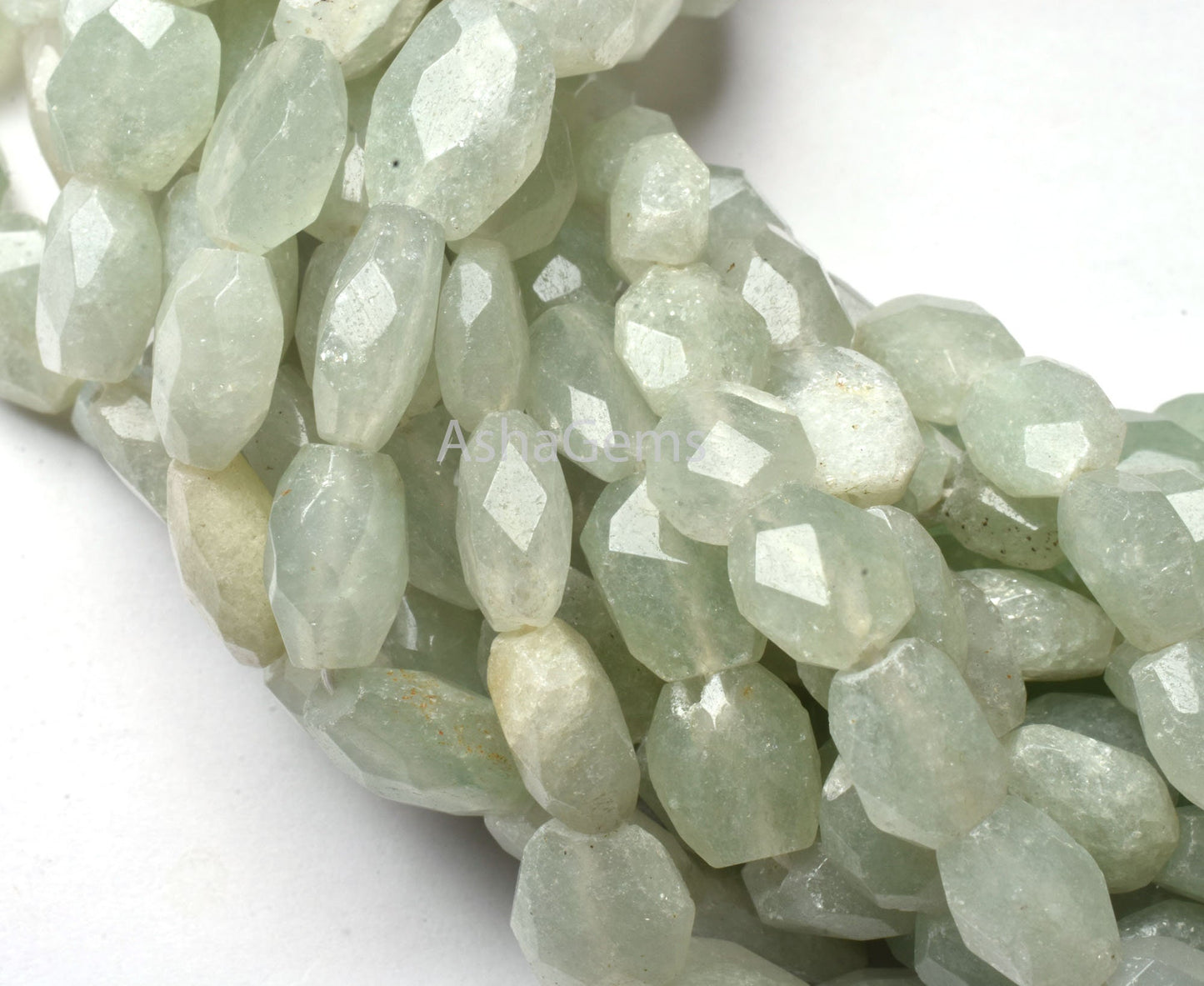 Green Aventurine Faceted Oval Shape Beads,13" Strand Shaded Aventurine Hand Cut Oval Gemstone Beads, Natural Margaj Beads Handmade For Craft