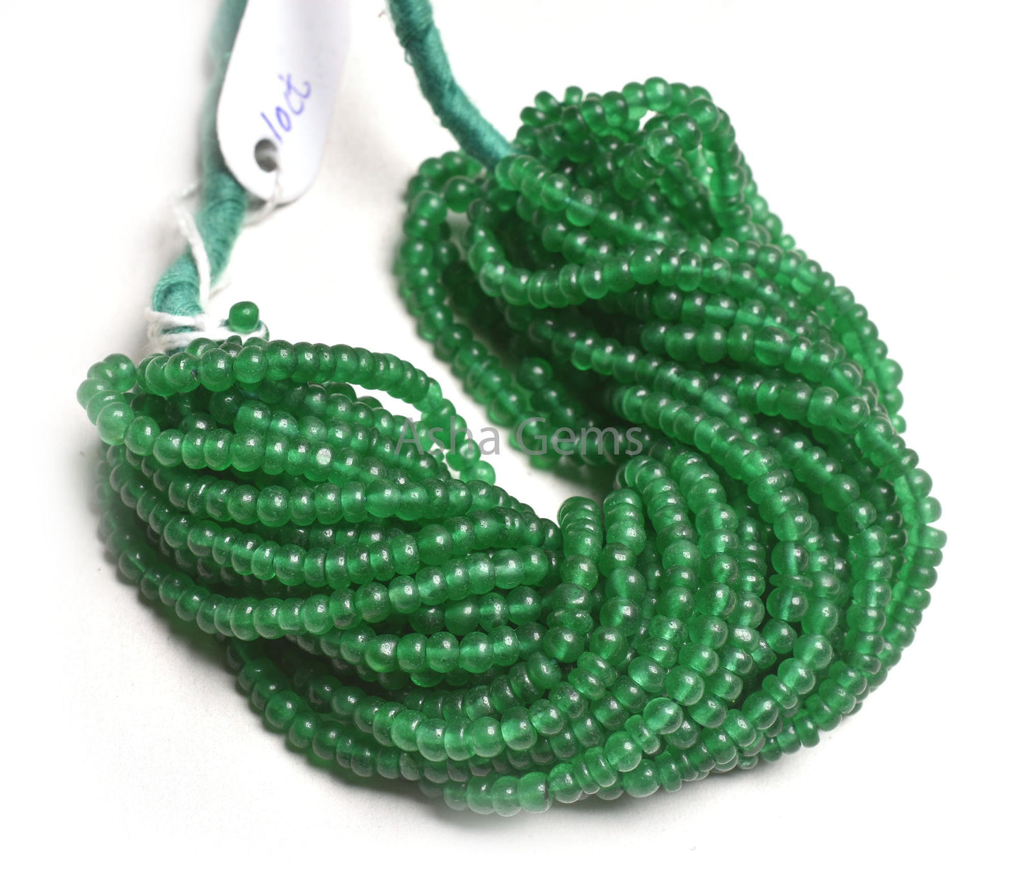 Beautiful Green Quartz Smooth Tiny Rondelle Shape Beads, Natural Quartz Plain Handmade Gemstone Beads, Fine Green Quartz Bead Jewelry Making