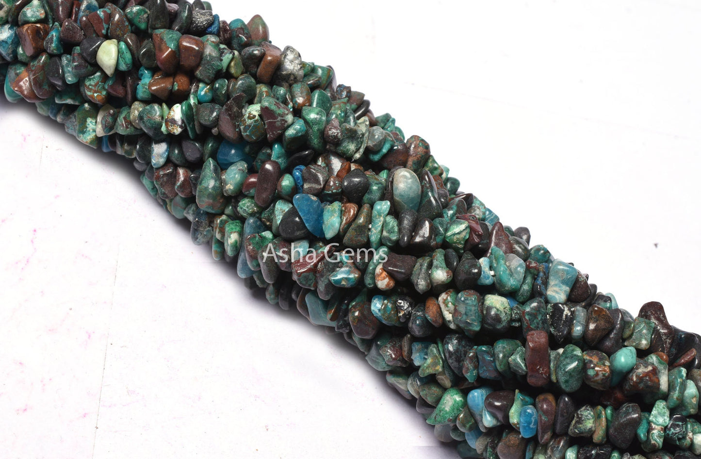 Natural Chrysocolla Uncut Chips Gemstone Beads.34"Strand Fine Quality blue Chrysocolla Raw Rough Smooth Bead Jewelry Making SALE Chrysocolla