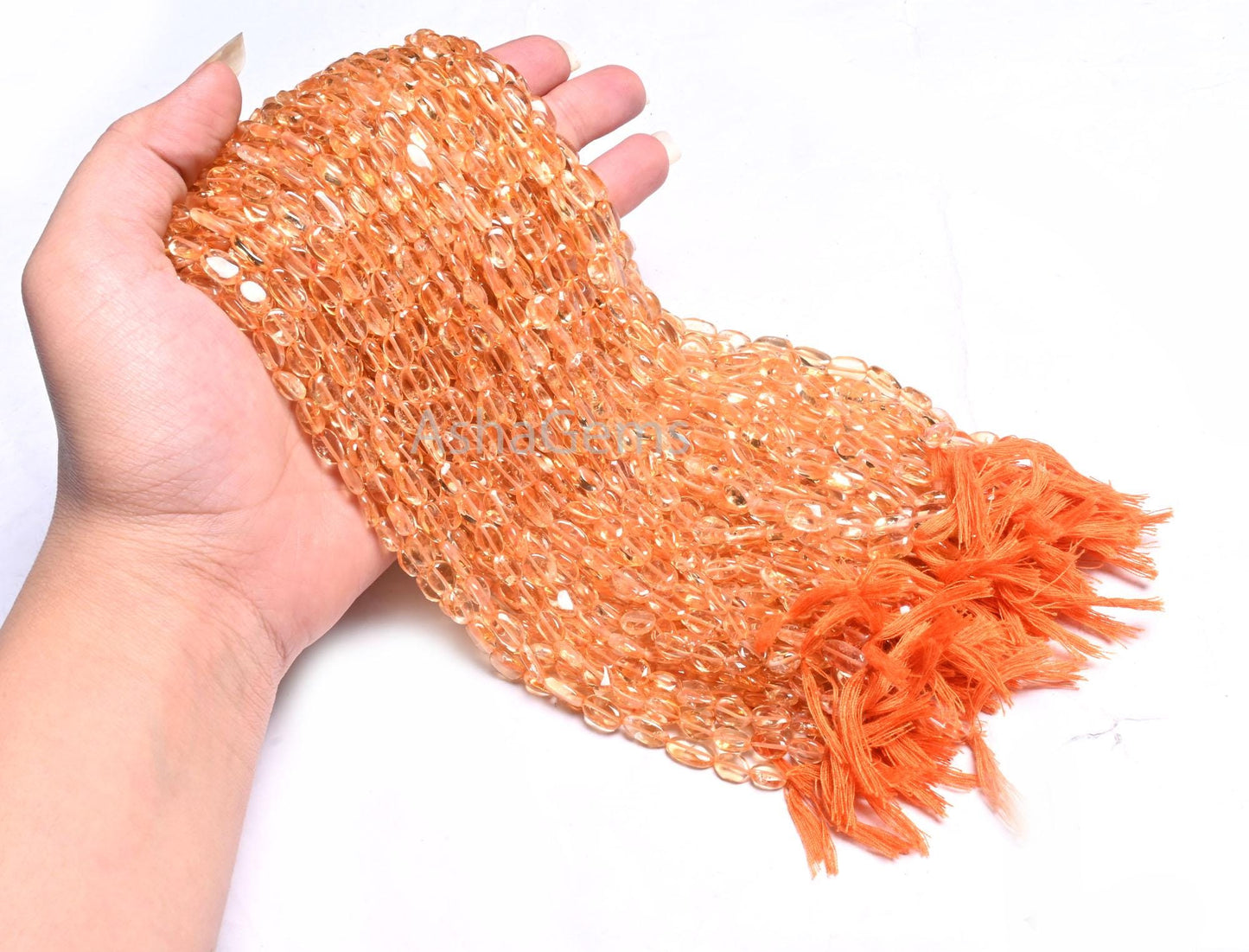 Beautiful Citrine Quartz Flat Oval Uneven Shape Handmade Beads, Natural Yellow Citrine Plain Oval Gemstone Citrine Beads Jewelry Crafts SALE