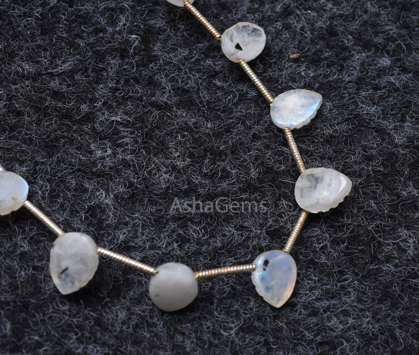 Natural Flash Rainbow Moonstone Carved Flat table Pear Gemstone Beads, White Rainbow Moonstone Fancy Carving Leaf Shape Side Drill Bead SALE