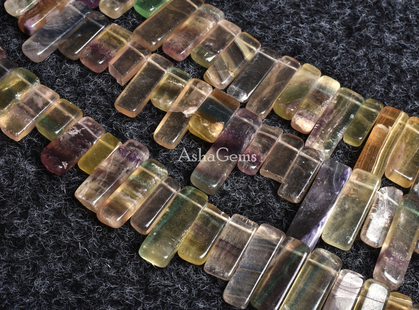 Beautiful Natural Yellow Fluorite Smooth Long Slice Shape Gemstone Beads, Shaded Yellow Fluorite Handmade Beads Jewelry Craft Fluorite Fancy
