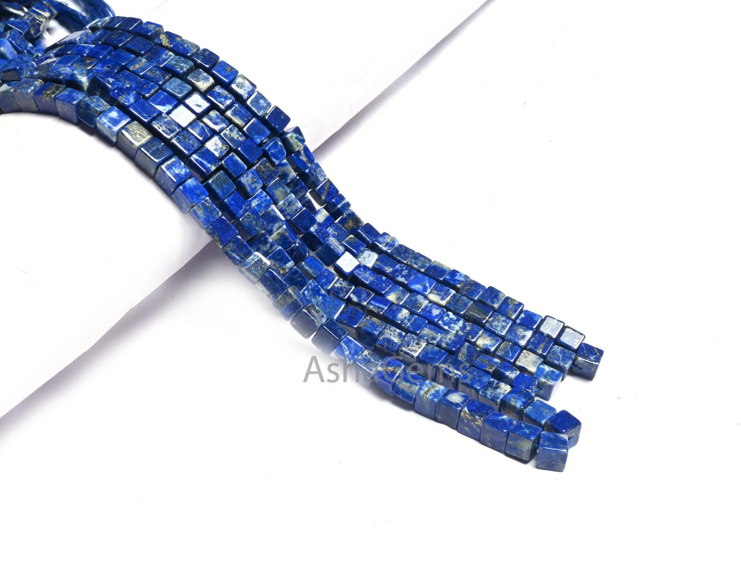 Beautiful Blue Lapis Lazuli 3D Cube Box Shape Smooth Gemstone Beads,8/16" Natural Lapis Plain handmade Cube Box Fine Lapis Bead Jewelry SALE