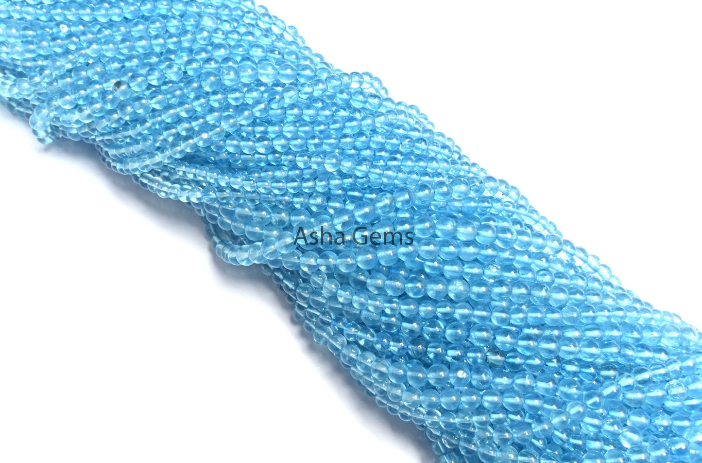 Natural Crystal Blue Coated smooth Round Ball Beads, AAA Crystal Quartz Blue Topaz Color Coated Round Shape Gemstone Bead Jewelry Craft SALE