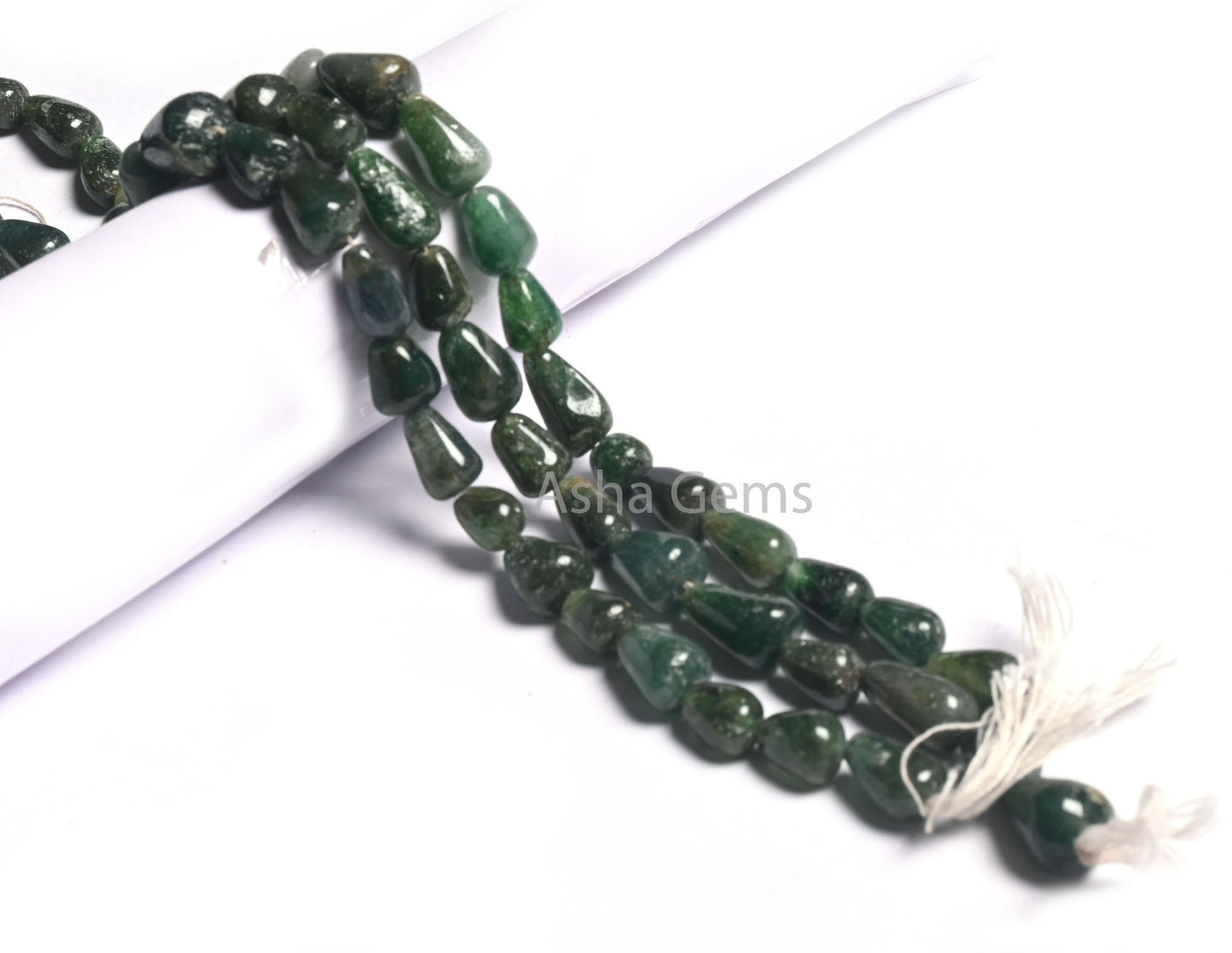Natural Green Mica Margaj Handmade Uneven Drops Straight Drill Beads,13" Mica Teardrop smooth Gemstone Loose Beads, Margaj Bead Jewelry SALE