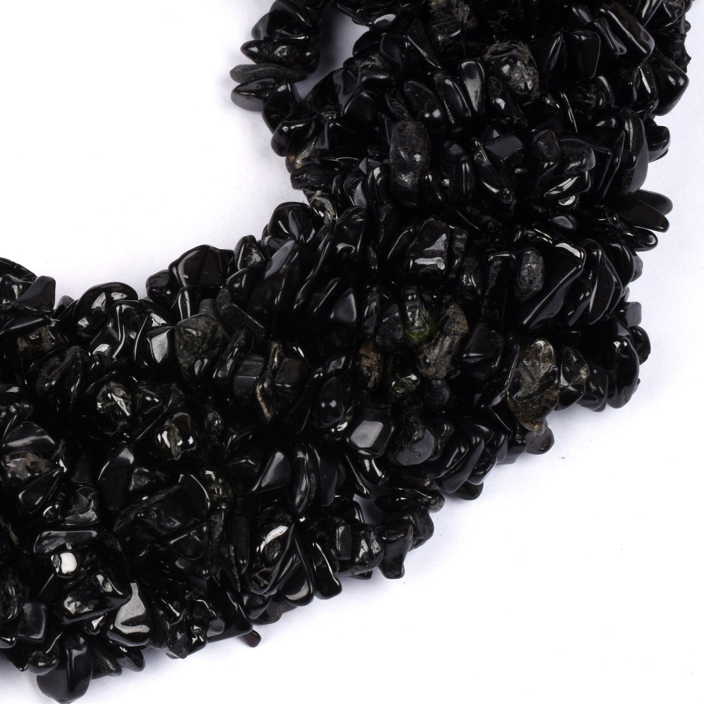 34"Strand Natural Black Tourmaline Raw Uncut Chips Beads Gemstone,Black Tourmaline Nuggets,Tourmaline Beads,Rough Polish Beads, Uncut Chips