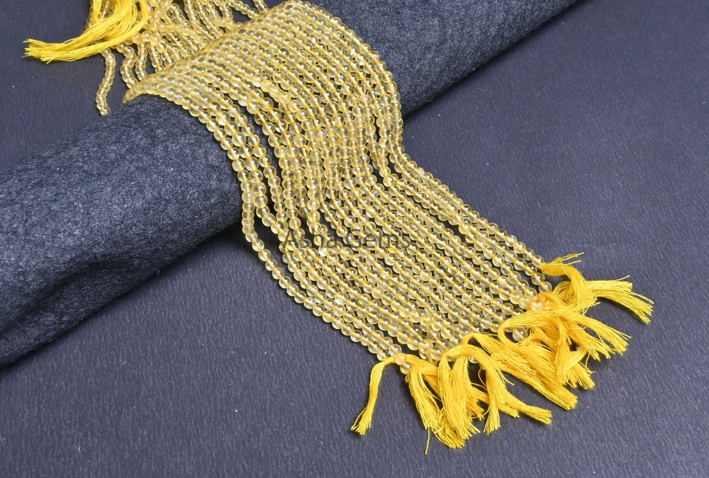 Beautiful Crystal Yellow Coated smooth Round Shape Beads, Fine Quality Natural Crystal Quartz Coated Round Ball Gemstone Beads Jewelry Craft