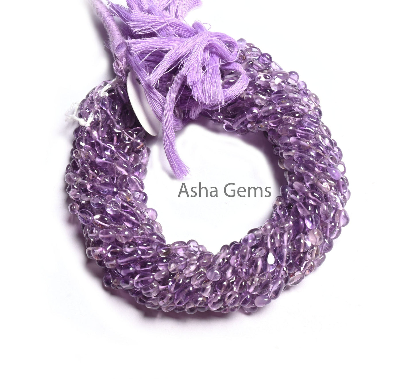 AAA Quality Pink Amethyst Tiny Nugget Gemstone Loose Bead,12" Strand Pink Amethyst Handmade Uneven Tumble Straight Drill Beads Jewelry Craft (AG 22280)