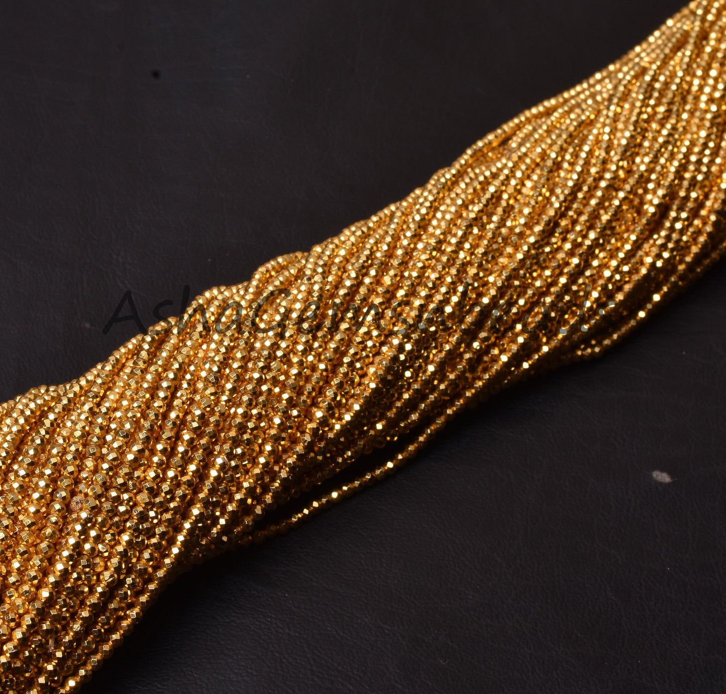 13" Strand Beautiful Natural Golden Pyrite Coated Micro Cut Rondelle Faceted Gemstone Beads,2.2mm AAA Quality pyrite bead Jewelry Craft SALE