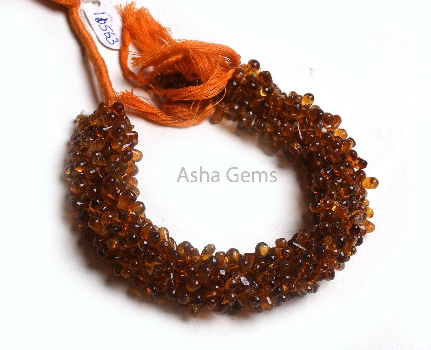 13" Strand Natural Yellow Citrine Quartz smooth Drops Shape Beads, Dark Honey Yellow Citrine Plain Handmade Uneven Teardrop Side Drill Beads