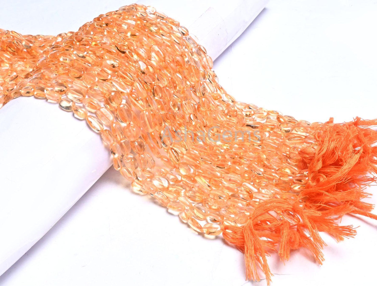 Beautiful Citrine Quartz Flat Oval Uneven Shape Handmade Beads, Natural Yellow Citrine Plain Oval Gemstone Citrine Beads Jewelry Crafts SALE