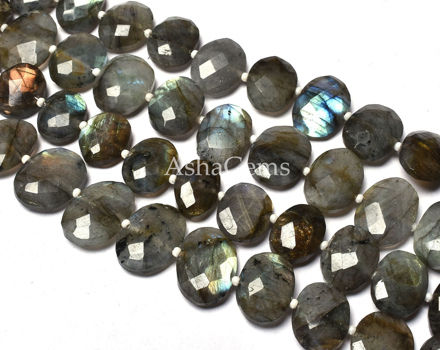 Beautiful Flashy Black rainbow Faceted Oval Shape Beads,9" Strand Natural Fire Labradorite Fancy Oval Beads, Labradorite Beads Jewelry SALE