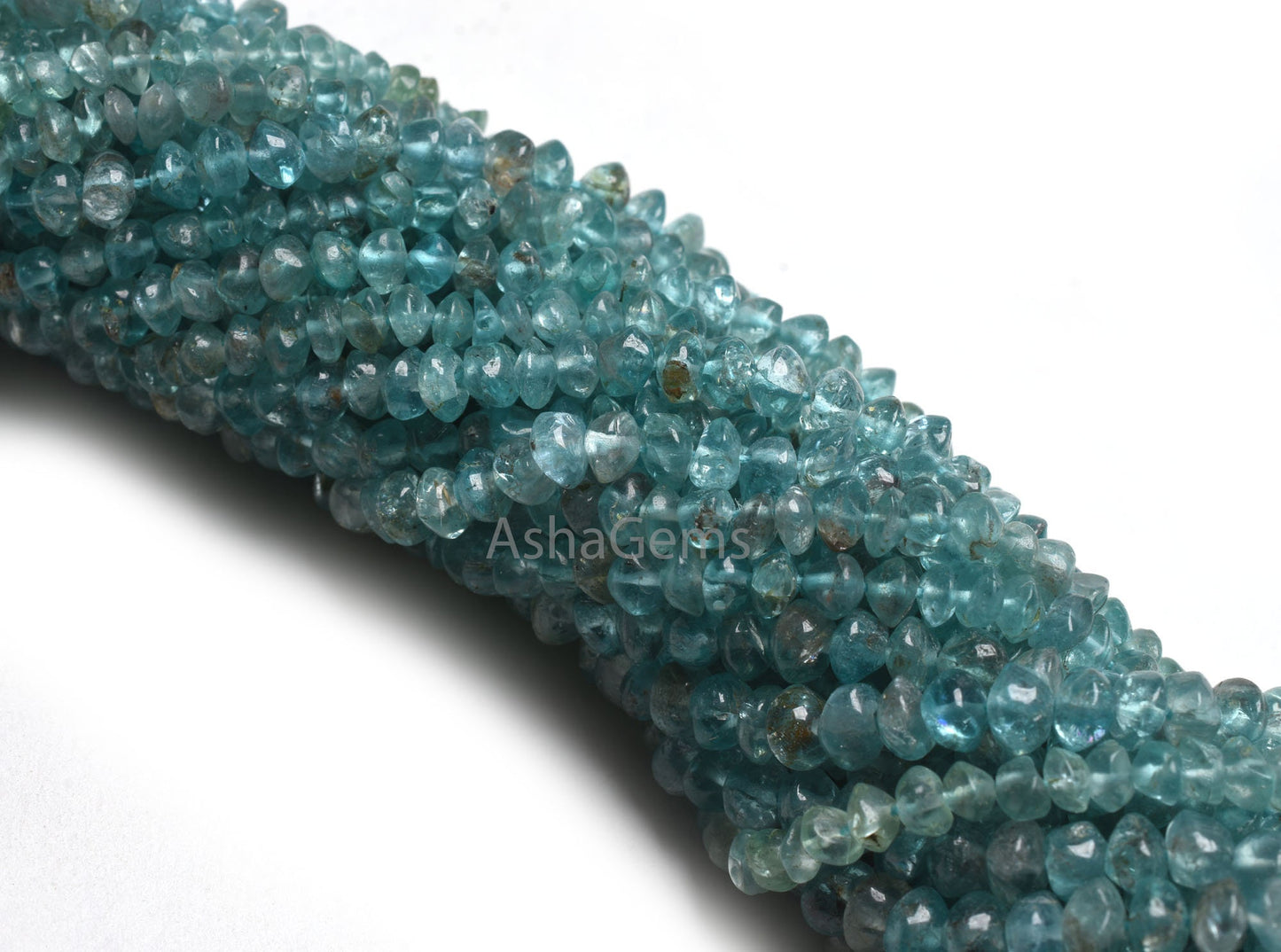 Beautiful Blue apatite Smooth Button Shape Beads,13"Strand Sky Apatite Beads, Apatite Plain Handmade Button Gemstone Bead Jewelry Handicraft