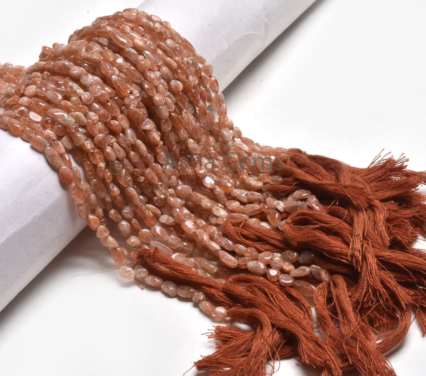 Beautiful Red Sunstone Smooth Nugget Shape Gemstone Beads,13"Strand Natural Sunstone Tiny Nugget Uneven Handmade Straight Drill Bead Jewelry