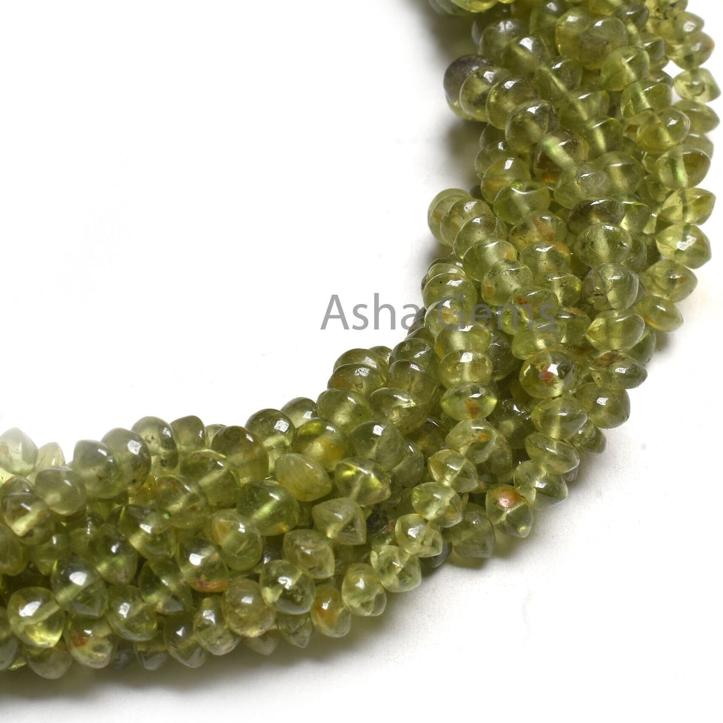 14" Strand Natural Peridot Smooth Button Shape Gemstone Beads, Green Peridot Handmade Button Beads, Peridot Beads Jewelry Making Crafts SALE