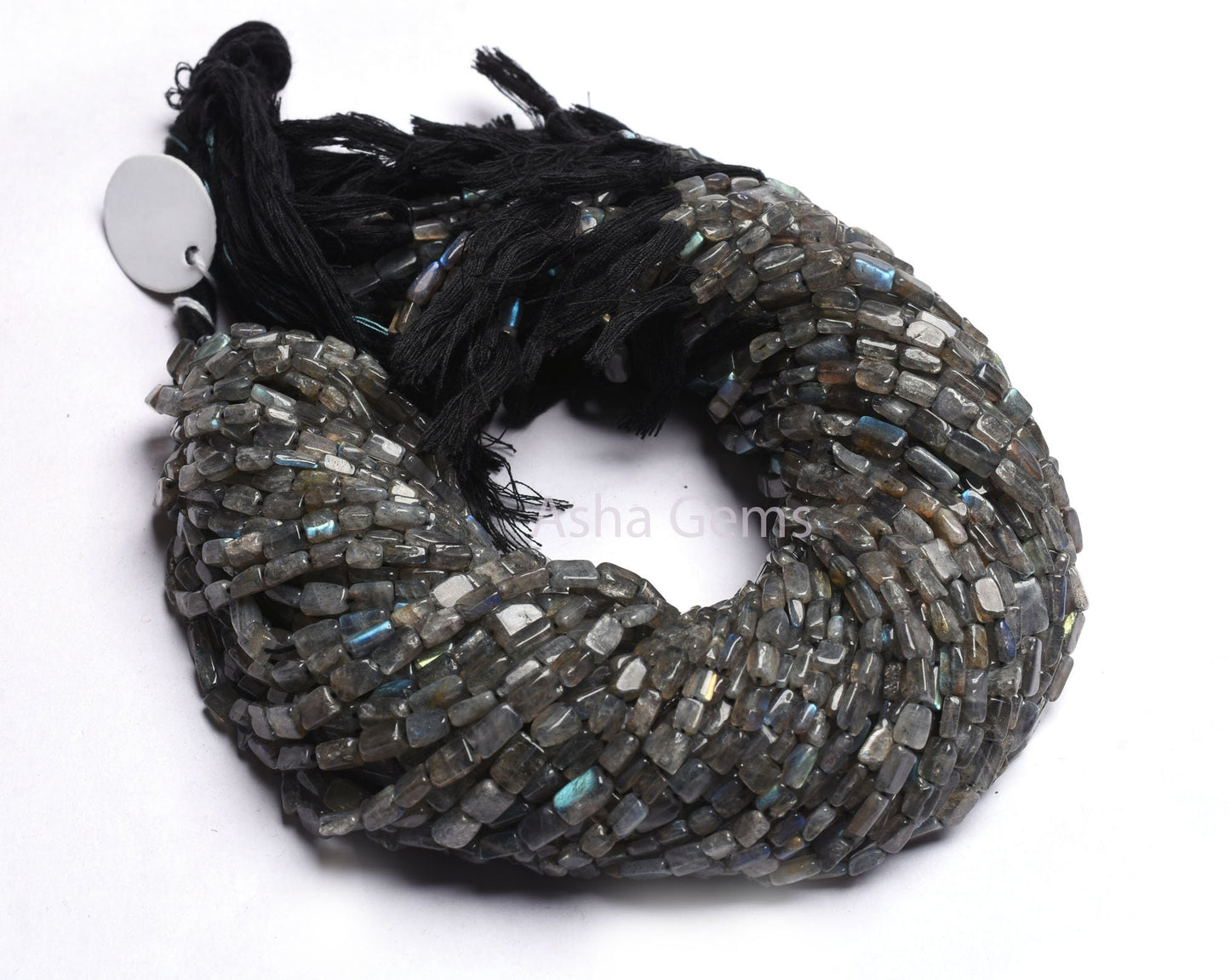 Natural Flash Labradorite Rectangle Shape Beads,13"Strand Black rainbow Fancy Straight Drill Bead Uneven Rectangle Gemstone Labradorite Bead