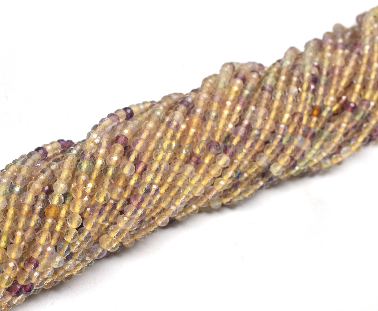AAA Yellow Fluorite Micro Cut Faceted Rondelle Beads,3 mm Natural Fluorite Machine Cut Gemstone Beads, Rare Fluorite Bead Jewelry Craft SALE