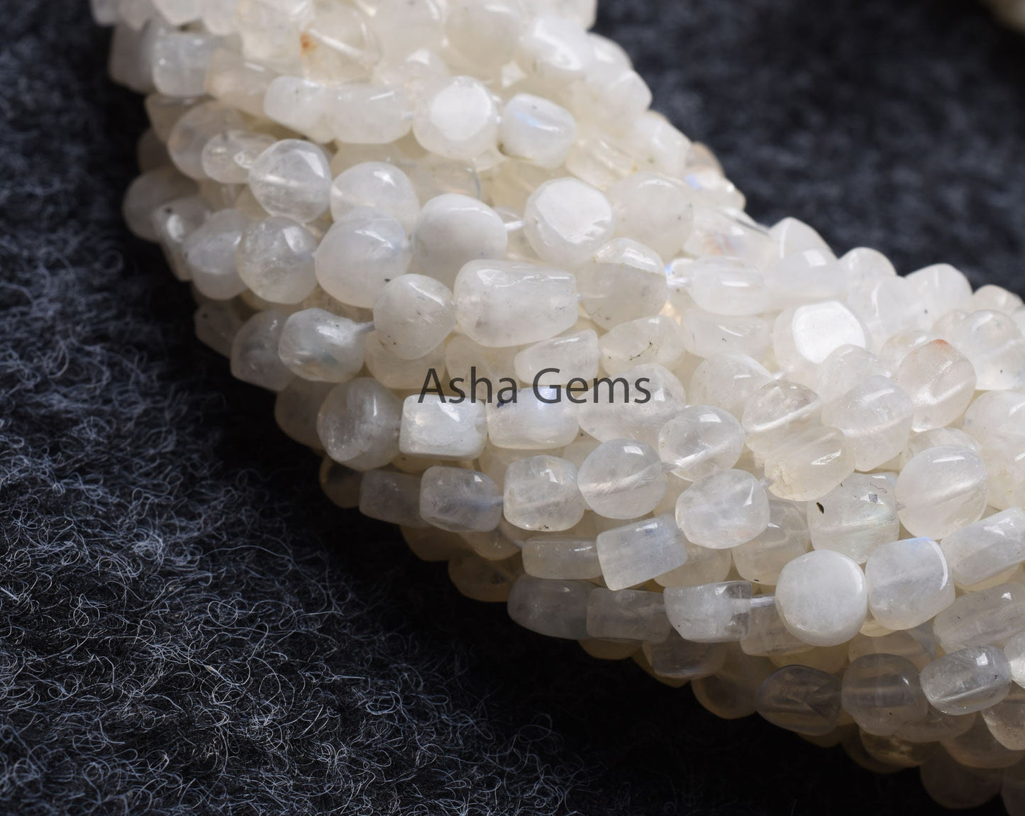 5 mm Rainbow Moonstone Smooth Flat Coin Gemstone Beads,13" Flashy White rainbow Uneven Shape Coin Handmade Gemstone Bead Jewelry Making SALE