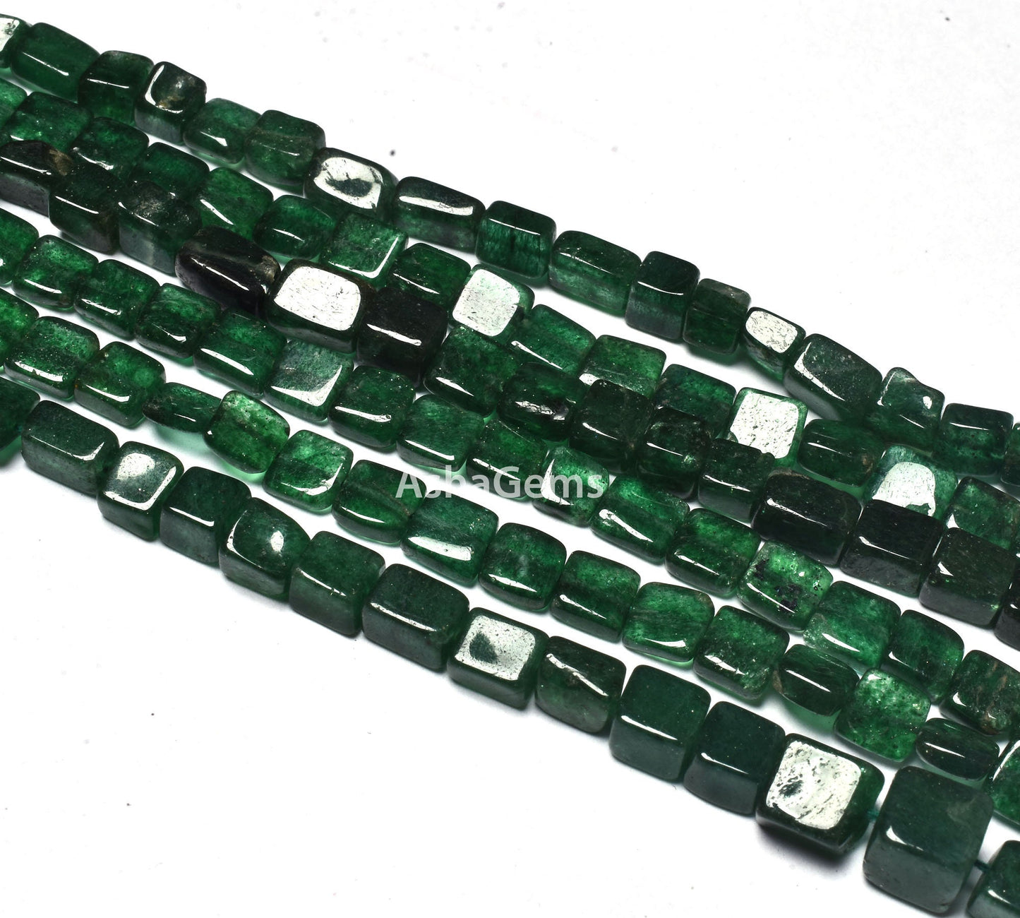 Natural Green Mica Square Shape Smooth Gemstone Beads, Plain Mica Beads, Green Mica Handmade Uneven Square Beads, Mica Jewelry Making SALE
