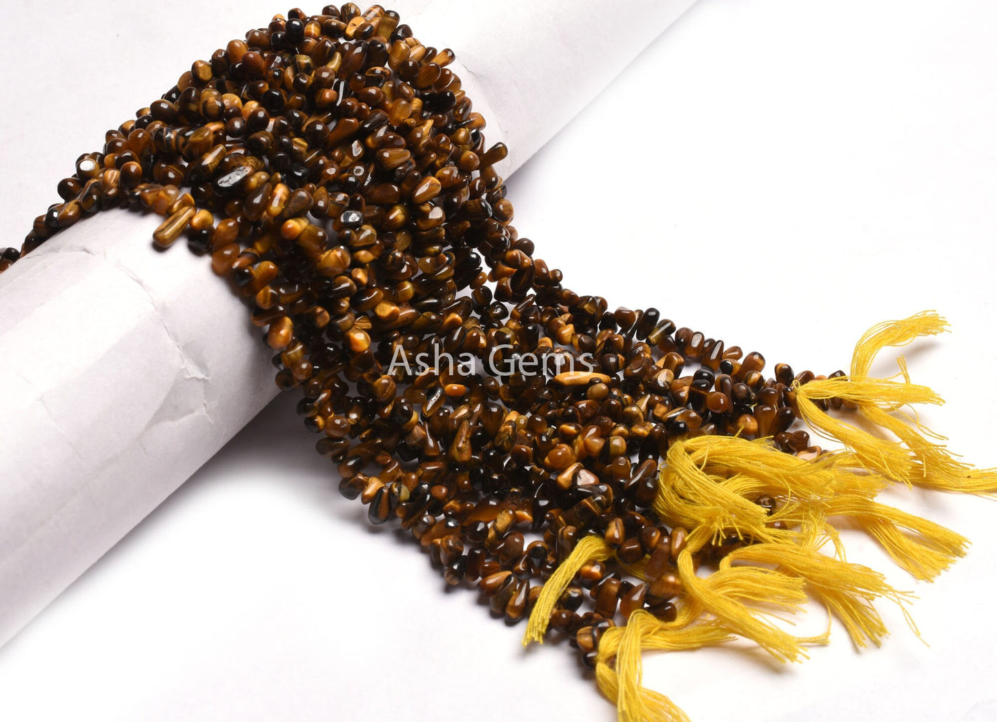13" Strand Natural Tiger Eye Teardrop Beads, Shaded Brown-Yellow Tiger Eye Smooth Drop Handmade Beads,3.5-8mm Uneven Drops Bead Jewelry SALE