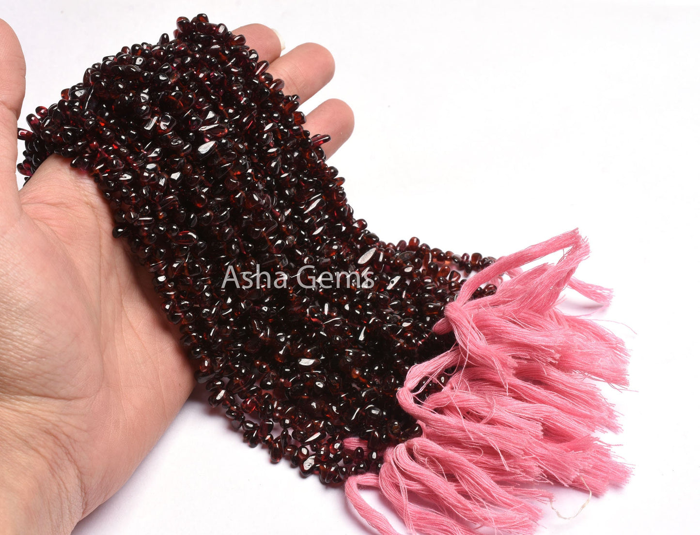 Beautiful Red garnet Drops Shape Smooth Gemstone Beads, natural Garnet Plain Handmade Uneven Drops Side Drill Bead Garnet Teardrop Bead SALE