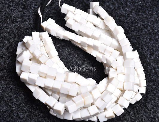 Beautiful White Opal Smooth Box Shape Beads, Natural White Opal 3D Cube Box Gemstone Beads,Opal Beads,Indian Handmade Bead Jewelry makings