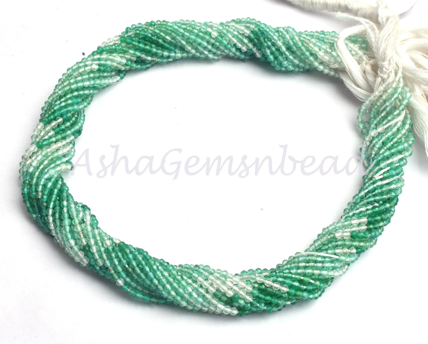 Natural Green Onyx Shaded Faceted Rondelle Shape Beads, 2 mm, Beautiful Green Onyx Micro Cut Beads, Onyx Machine Cut Beads, Jewelry Crfats