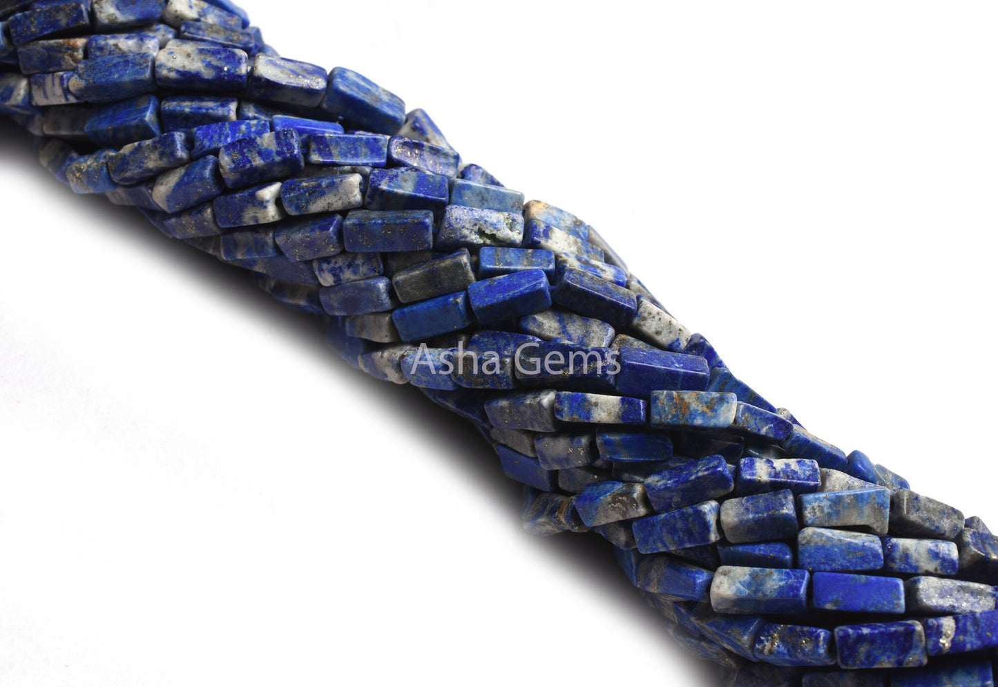 13" Strand Blue lapis Smooth Rectangle Shape Beads, Natural Lapis Lazuli Uneven Fancy handmade Gemstone Beads lapis Bead Jewelry Making SALE