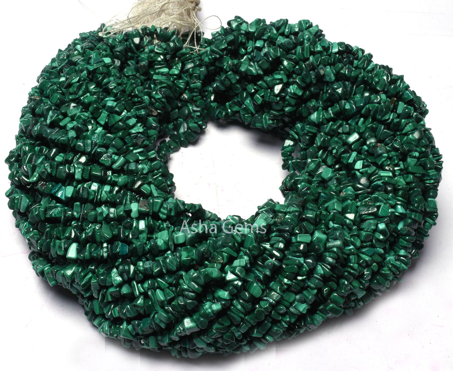 34" 1 Strand,Natural Malachite Gemstone Uncut Chips, Green Malachite Smooth Raw Bead Rough Beads Malachite Chips Jewelry making Crafts SALE