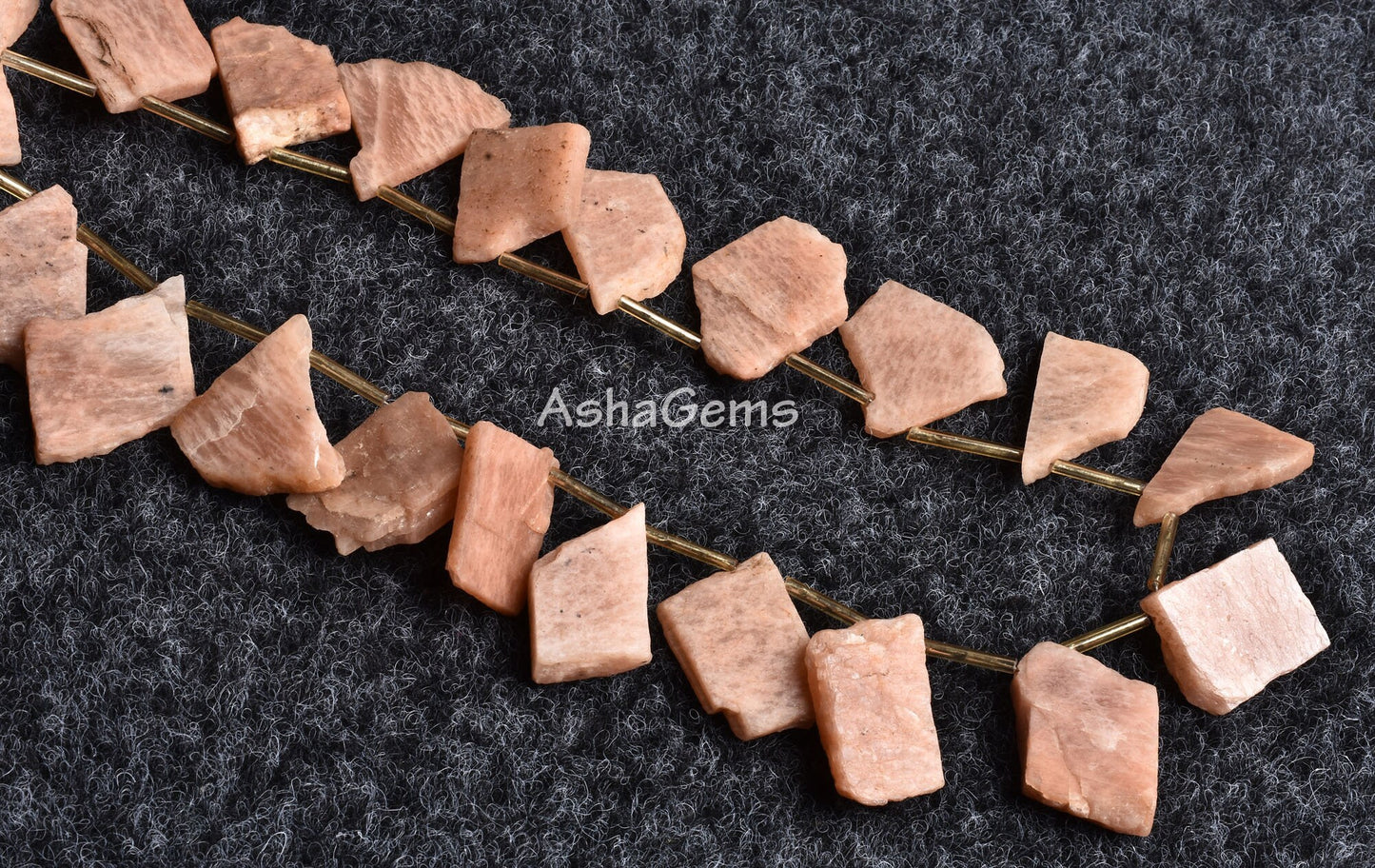 Rare Pink Amazonite Uneven Shape Slice Beads, Natural Pink amazonite Rough Beads Healing Crystal Raw Mineral Nugget Beads For Boho Jewelry