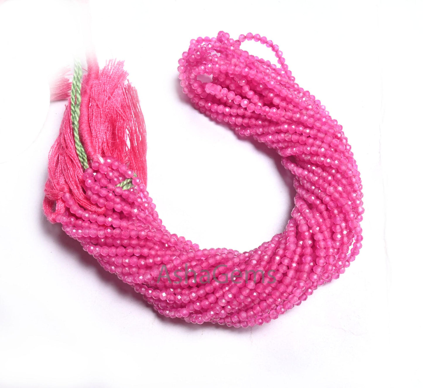 2.2mm Rare Pink Coated Moonstone Micro Faceted Beads,13"Fine Moonstone Hot Queen Pink Coated Machine Cut Rondelle Gemstone Bead Jewelry SALE