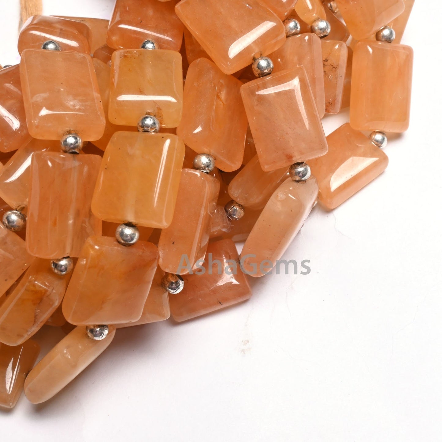 Fine Quality Aventurine Smooth Rectangle Shape Gemstone Loose Beads, natural Yellow Aventurine fancy Chicklet Handmade Beads Jewelry Crafts