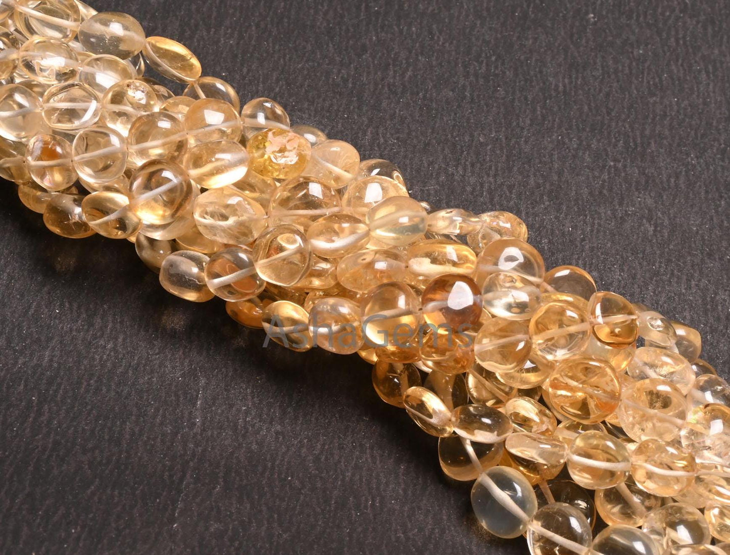 Beautiful Citrine Quartz Smooth Coin Shape Handmade Beads, Natural Light Yellow Citrine Plain Coin Gemstone Loose Citrine Bead Jewelry Craft