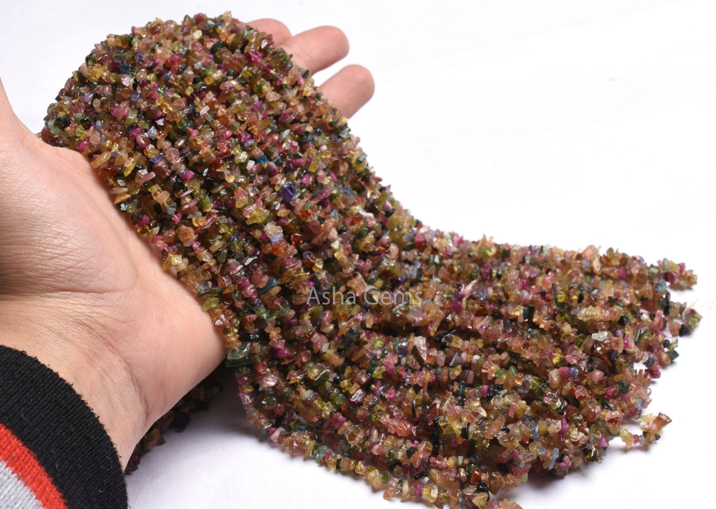 Fine Quality Tourmaline Uncut Chip Gemstone Beads, Multi Disco Tourmaline Uncut Raw Rough Beads, Natural Tourmaline Beads Jewelry Craft SALE