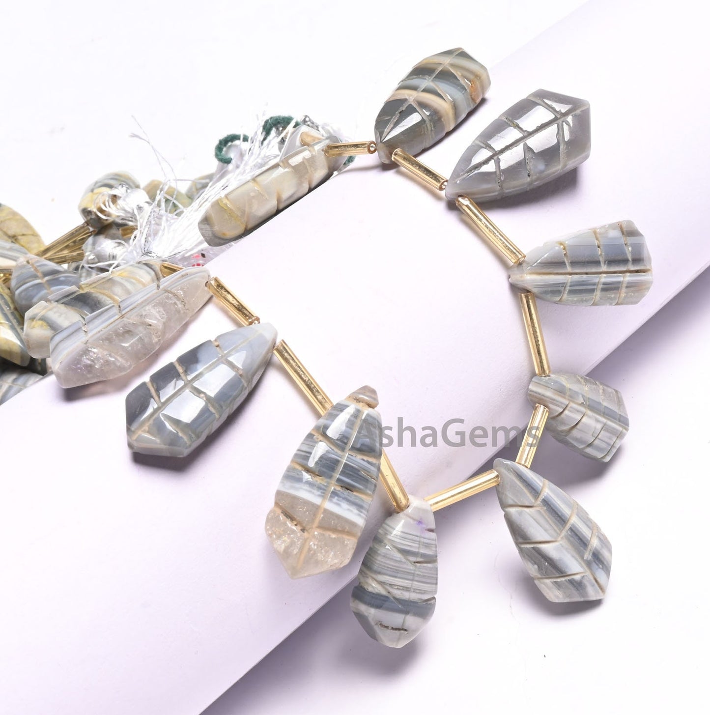 Beautiful Shaded Grey Boulder Opal Fancy Shape Carved Gemstone Handmade Beads, Opal Carving Fancy Pear Carving Bead For Jewelry Making Craft