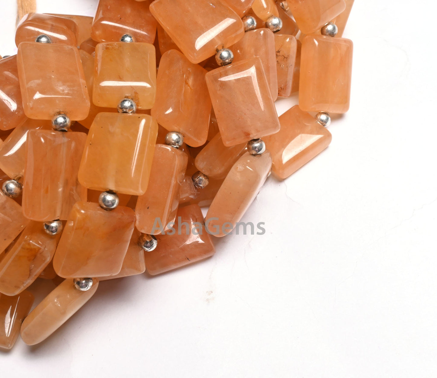 Fine Quality Aventurine Smooth Rectangle Shape Gemstone Loose Beads, natural Yellow Aventurine fancy Chicklet Handmade Beads Jewelry Crafts