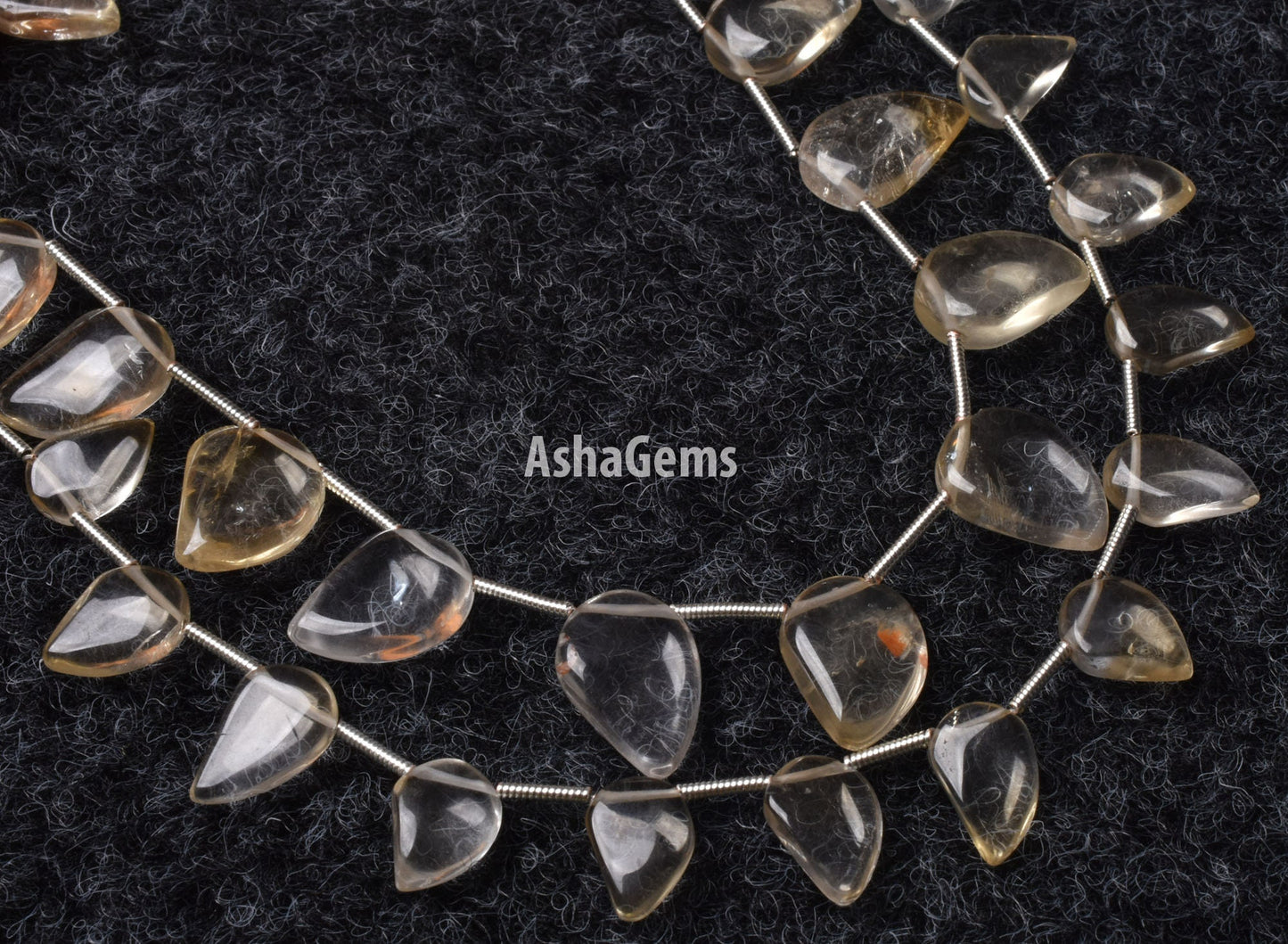 Citrine Quartz Smooth Fancy Shape Gemstone Beads,7" Strand Citrine Plain Mango Shape Beads, Citrine Loose Beads For Jewelry Handicraft SALE