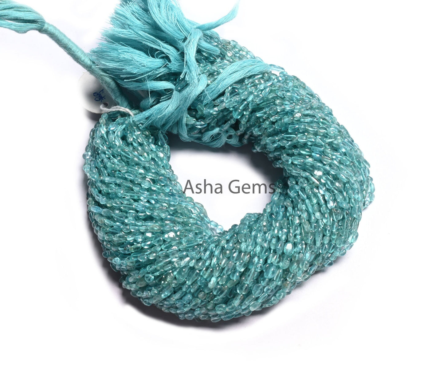 Pretty Sky Blue Apatite Smooth Nugget Beads, Natural Blue Apatite Tiny Nugget Shape Beads, Apatite Loose Pebble Beads,3.5-6.5mm Jewelry SALE (AG 22256)