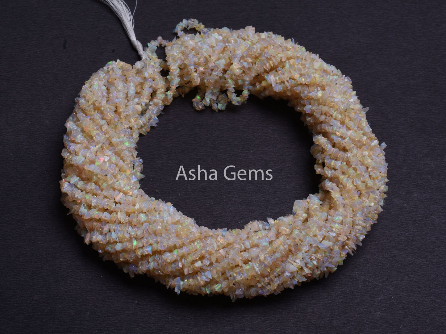 34"Strand Natural Ethiopian Opal Chips Beads Uncut Gemstone,Beautiful Yellow Ethiopian Opal Raw Nuggets Smooth Beads, AAA Quality Ethiopian