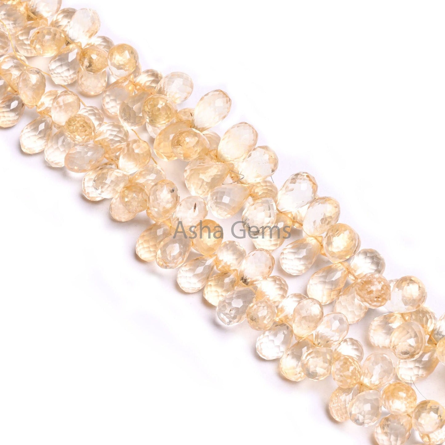 Fine Quality Yellow Citrine Quartz Faceted Drops Beads,6.5-12 mm Natural Citrine Side Drill Teardrop Briolette Machine Cut Bead Jewelry SALE