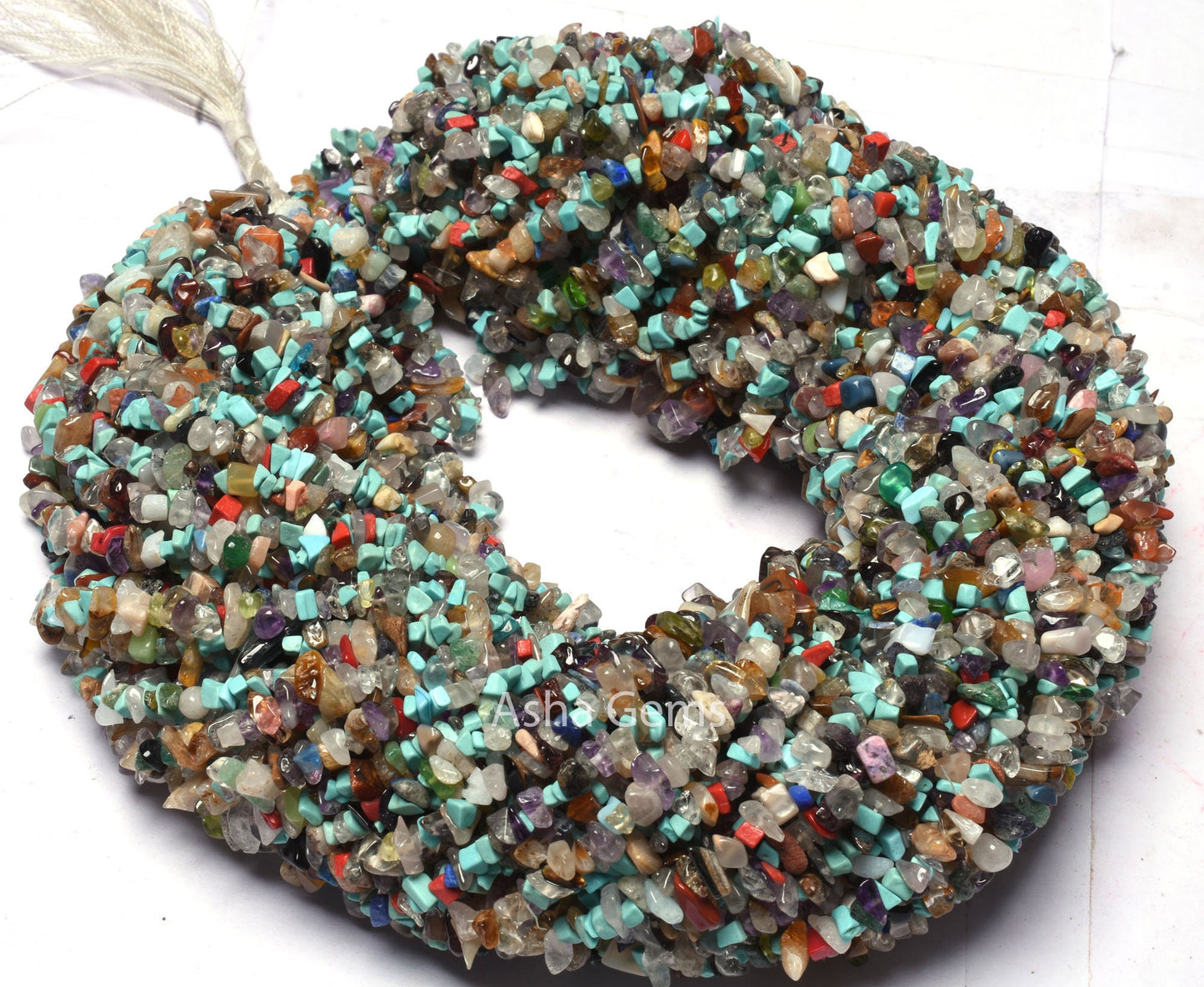 Natural Disco Uncut Chips Raw Gemstone Beads Semi Precious Mix Multi Color Gemstone Tiny Rough Smooth Raw Nugget Bead For Jewelry Craft SALE