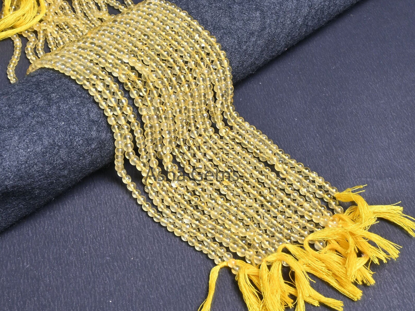 Beautiful Crystal Yellow Coated smooth Round Shape Beads, Fine Quality Natural Crystal Quartz Coated Round Ball Gemstone Beads Jewelry Craft