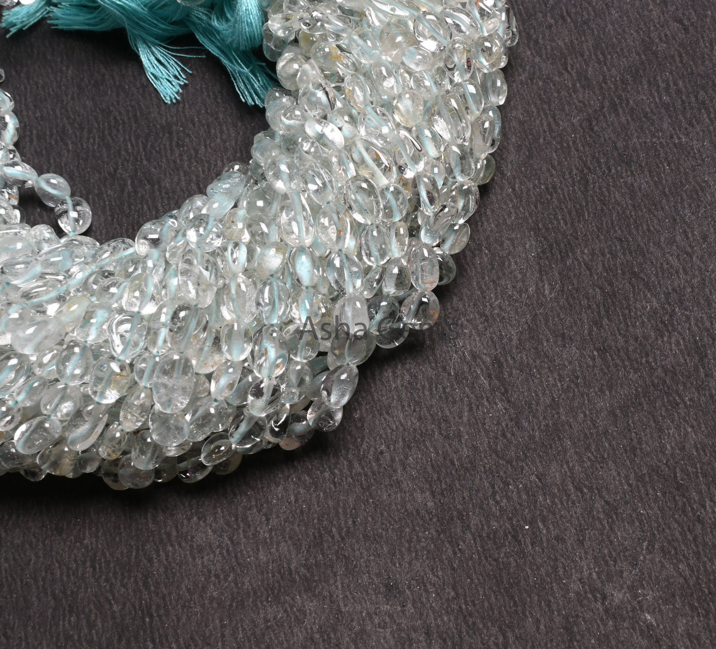 Rare Blue Aquamarine Smooth Nugget Shape Beads,5-8mm Aquamarine Handmade Tiny Tumble Beads Aquamarine Loose Gemstone Bead Jewelry Craft SALE (AG 22279)