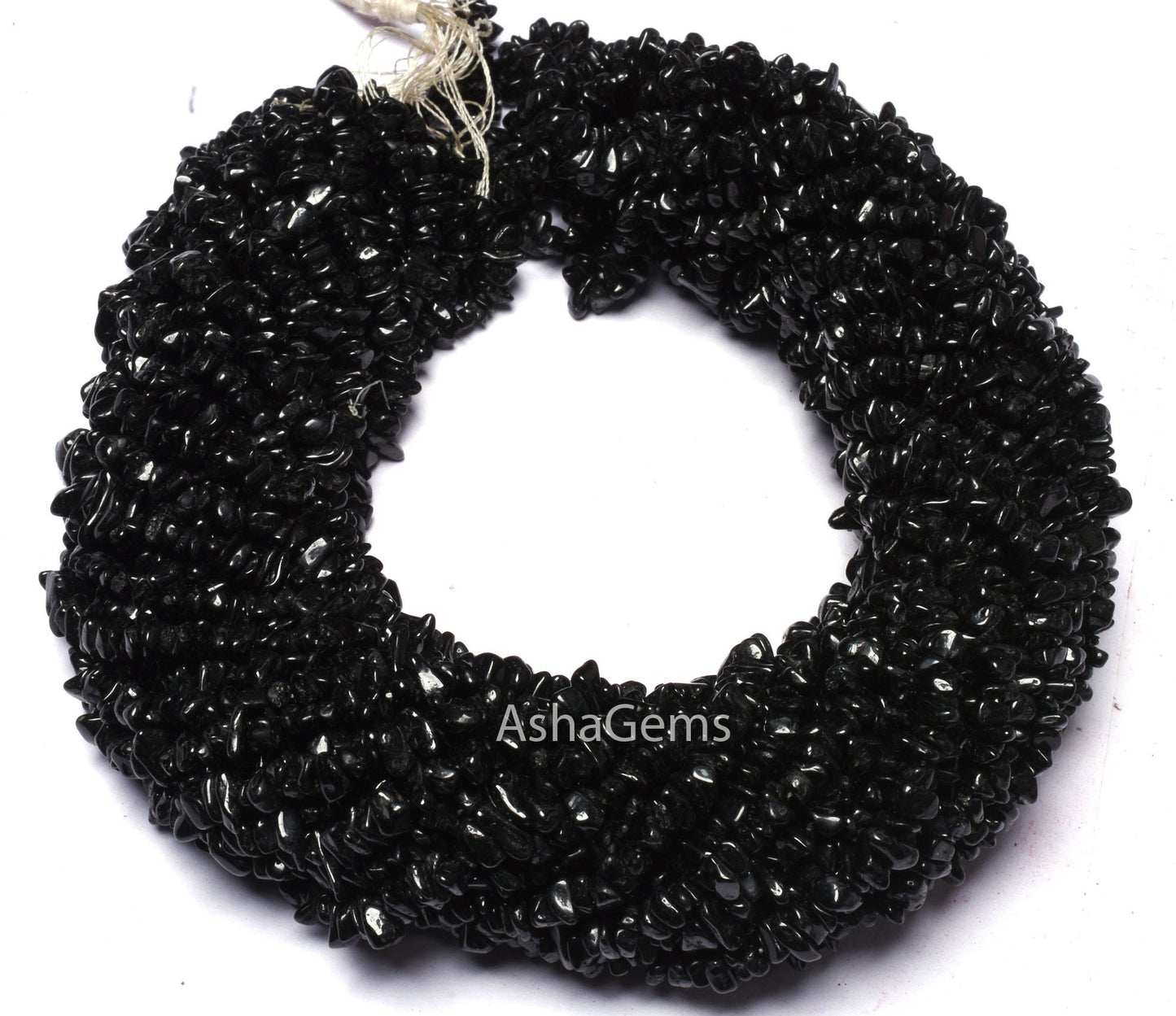 34"Strand Natural Black Spinel Uncut Chips Beads Gemstone Black Spinal Raw Rough Nugget Beads, Spinel Beads Uneven Uncut Chip Jewelry Crafts