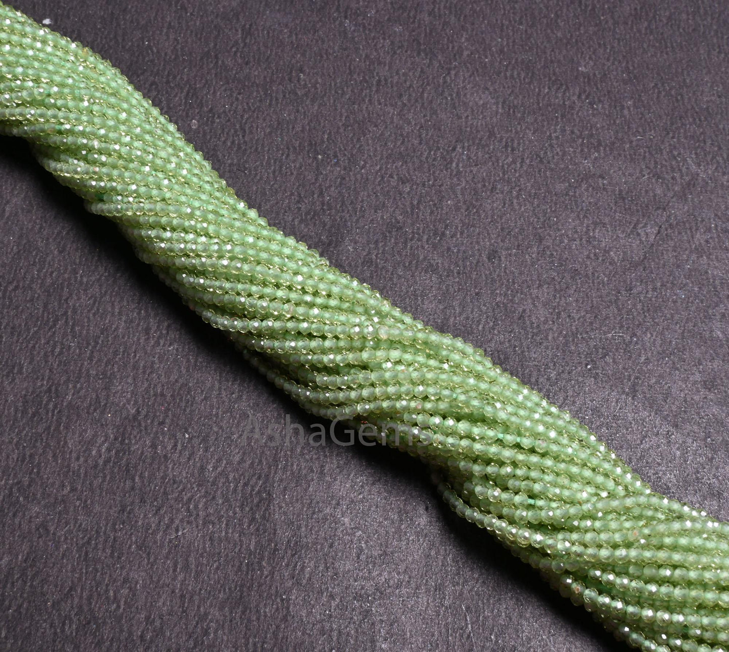 2mm Beautiful Natural Peridot Micro Cut Tiny Beads, AAA Quality Green Peridot Faceted Rondelle Shape Gemstone Bead Jewelry Making Craft SALE