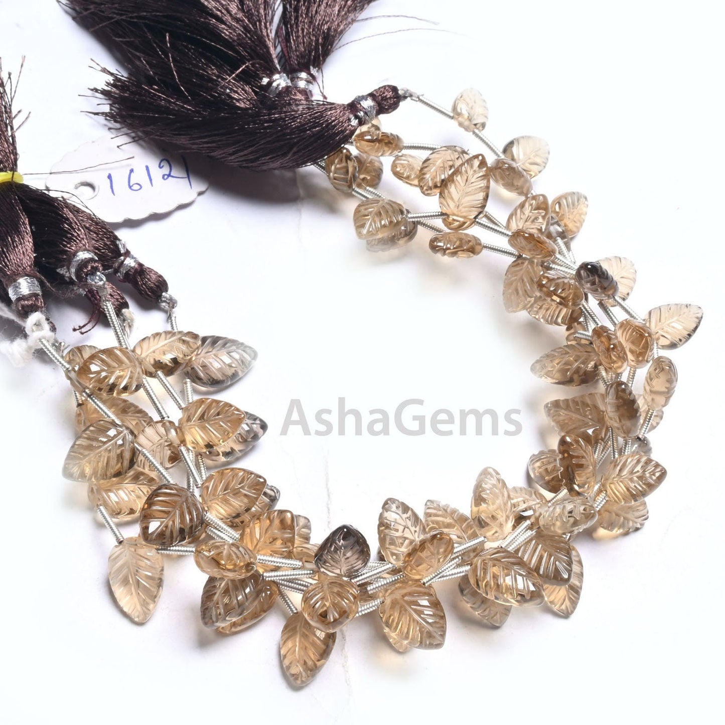Beautiful Beer Quartz Fancy Leaves Shape Carving handmade Beads, AAA natural Bear Quartz Carve Pear Briolette Gemstone Teardrop Bead Jewelry